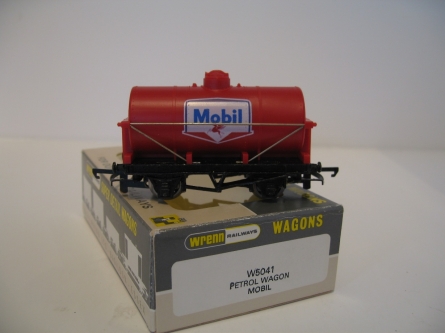 W5041 "Mobil" 4 Wheeled Petrol Wagon - Red